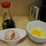 煮干鰮らーめん 圓 - 卵