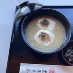 虎屋菓寮 赤坂店 - 白小倉汁粉