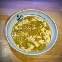 中国意境菜 白燕 - 上海カニミソ豆腐