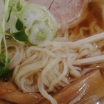 佐野ラーメン さちや - 麺アップ