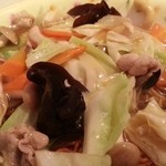 上海家庭料理 食楽 - 焼きそばアップ　2014.6