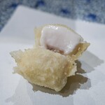 天ぷら浅沼 - ふぐの白子