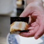 天ぷら浅沼 - 帆立磯辺風