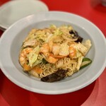 俵屋飯店 - 海老焼きそば（塩）