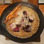 横浜チーズカフェ - 炭焼き牛ステーキ