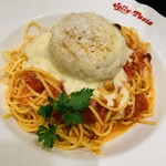 ジョリーパスタ 厚木店 - 炙りチーズハンバーグのトマトソース