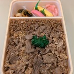 いわてのお弁当 - 牛肉どまん中@\1,480円