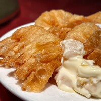 大珍樓 - 海老揚げ餃子✨サクッとした皮に海老のすり身が美味しい！タルタルも嬉しい