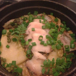 富士屋本店グリルバー - アワビと実山椒のココット飯