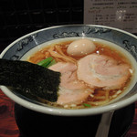 藤堂 - 丸（醤油）平打ち麺