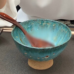 日本料理 TOBIUME - 福岡県　筑豊　上野焼の綺麗な食を奏でる器ですね◎おしゃべりに夢中になり…〆の雑炊の画像を撮り忘れる！！