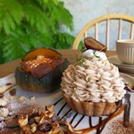 Cafe Luire - マロンチョコタルト