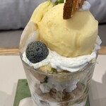 Art Gallery Cafe 茶々華 - パフェ左