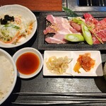 焼肉 ISSA - 宮崎三種盛りプレート