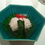 レストラン ラッセ - 鱧の落としの茄子のソテー合え