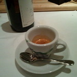 レストラン ラッセ - カプチーノ…苦みが効いて、口の中を引き締めた！