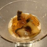 コモドス タツヨシ - アワビ＆芋のムース