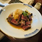 和彩むねや - 和牛ステーキおろしポン酢