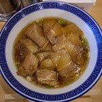 支那そば へいきち 二代目 - 幻のチャーシュー麺（1500円）