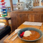 糸 - ごぼうとしめじのハヤシライス