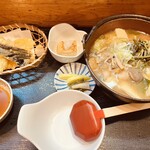 十一屋　本店 - キノコほうとうCセット