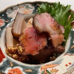 玄斎 - 神戸ポークと蓮根焼