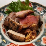 玄斎 - 神戸ポークと蓮根焼