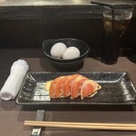 しゃぶしゃぶ すきやき 一輪 - 最初に出てきたトマトドレッシングがとても美味しかったです！！