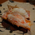 赤坂 きた福 - 焼きガニ 2014.6.x