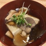 よしじ - 揚げ出し豆腐！！