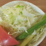 Emuzu Kafe - セットのサラダ