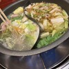 和食しゃぶしゃぶ かごの屋 - お野菜とお肉は最初に持って来てくれます