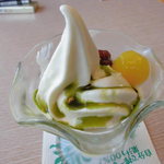 和食レストランとんでん - ミニ抹茶パフェ