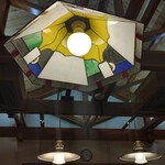 コメダ珈琲店 - 大樹寺店にある、特別なランプカバーその②です。