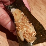 奥新 鮨屋のうおきん - 数の子の手巻き