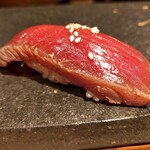 奥新 鮨屋のうおきん - 鮪の漬け