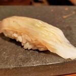 奥新 鮨屋のうおきん - 平目