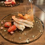 LA TIGRE - 天使海老のカルパッチョ
