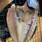桧扇荘 - 鯵の干物