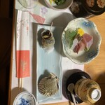 桧扇荘 - 料理写真:先付け