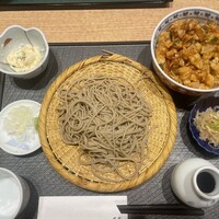 手打ちそば 大石 - 天丼のセット