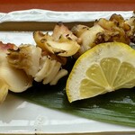 築地寿司清 - ホッキ貝ヒモ焼き❗️