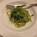 リストランテ フクイ - イタリアンな春菊のパスタ！