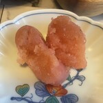 福さ屋 - 料理写真:たらこ（切子）アメリカ産　北米の荒波から日本へ