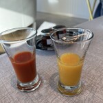 RISTORANTE OZIO - 野菜、オレンジ