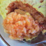 あほだら亭 - 鶏肉は漬け置きしてるようです。