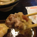 うどん 丸香 - めちゃめちゃ美味しい♪かしわ天