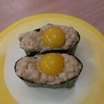 すし江戸 - うずら納豆