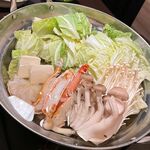 蟹ろく - 蟹海鮮鍋1