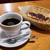 喫茶morals - ホットコーヒー400円 あんバタートースト200円